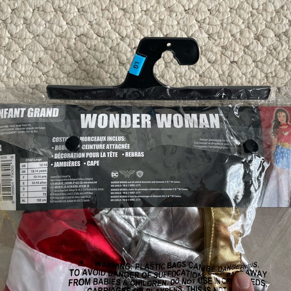 DC Wonder Woman Child Large Costume - Picture 13 of 13